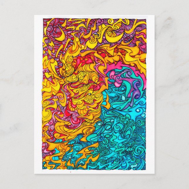 Sturm Postkarte (Vorderseite)