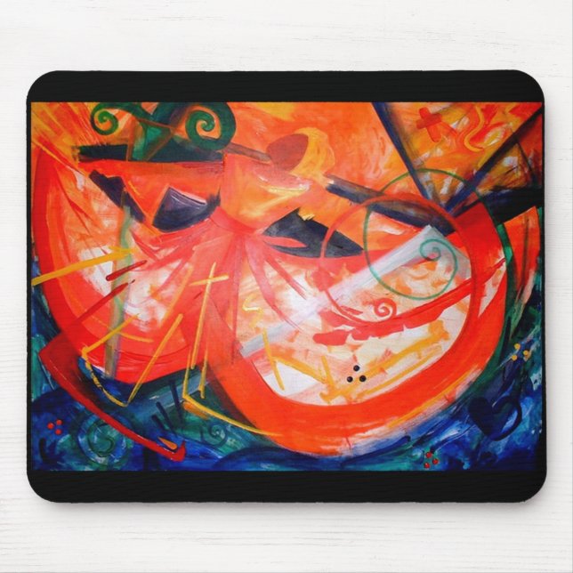 Sturm-Tänzer Mousepad (Vorne)