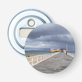 Sturm über Queenscliff Pier Flaschenöffner