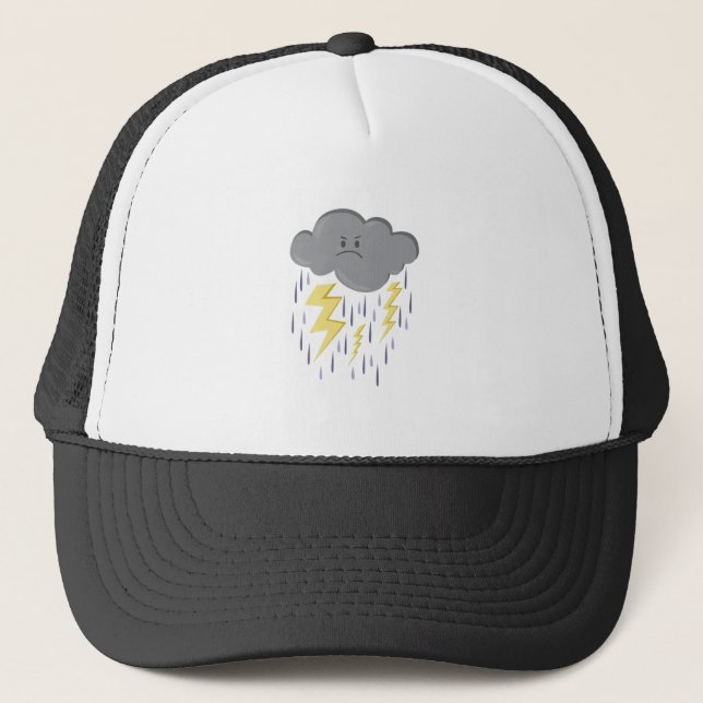 Sturm-Wolke Truckerkappe (Vorderseite)