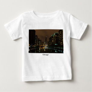 Sturmbrauen über Chicago Baby T-shirt