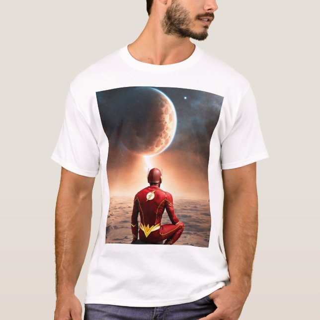 Sturmbringer Superhelden T-Shirt – Blitz (Vorderseite)