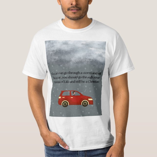 Stürme des Lebens T-Shirts  (Vorderseite)