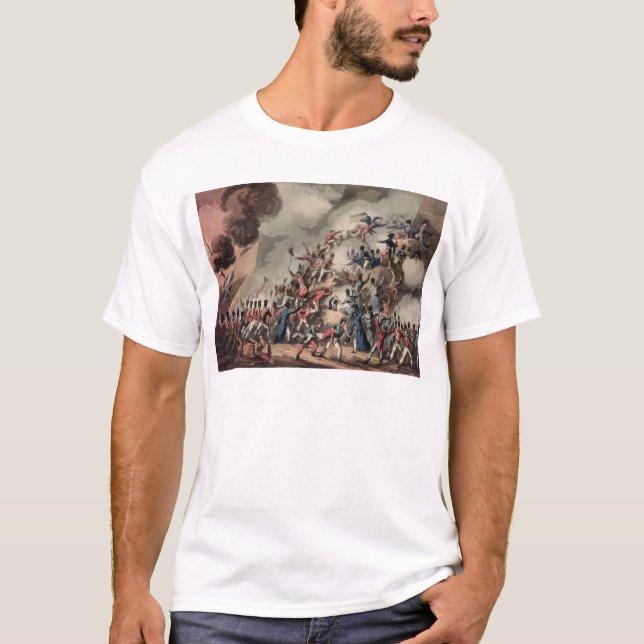 Stürmen von St. Sebastian, graviert von Thomas T-Shirt (Vorderseite)