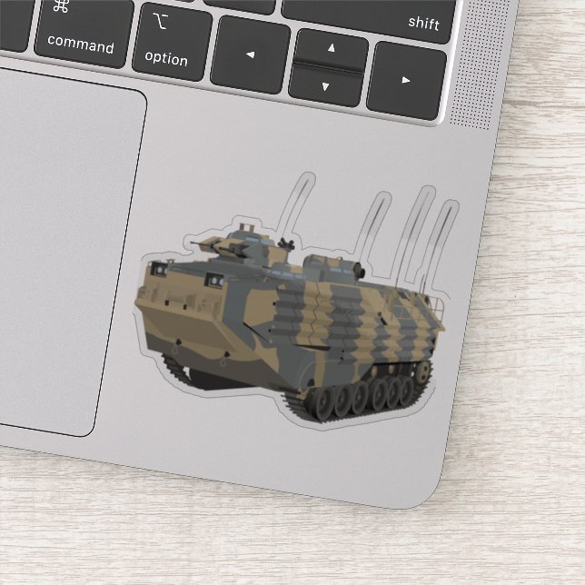 Sturmfahrzeug (AAV) AAVP7A1 Aufkleber (Detail)