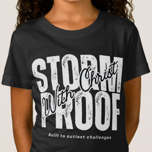 Sturmfest mit Christus T-Shirt