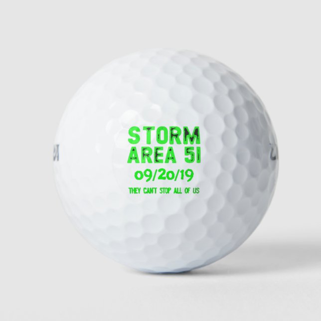 Sturmgebiet 51 golfball (Vorderseite)