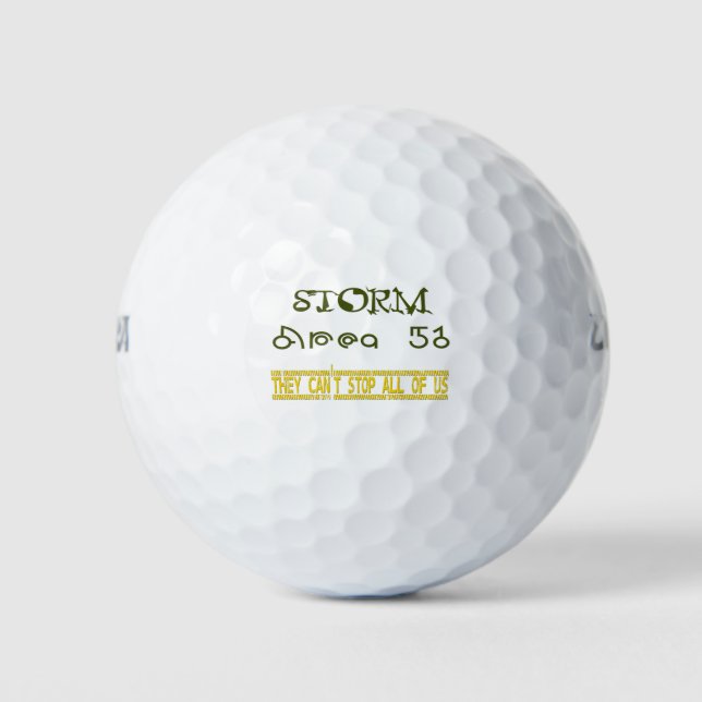 Sturmgebiet 51 golfball (Vorderseite)
