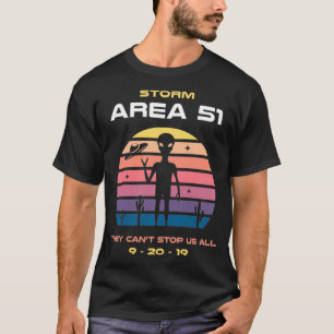Sturmgebiet 51 sie können nicht alle von uns lusti T-Shirt