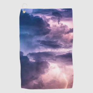 Stürmische Himmel Golfhandtuch