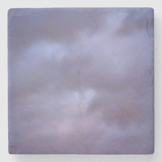 Stürmische Wolken Stoffserviette Steinuntersetzer (Vorderseite)