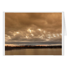 stürmischer Abendshimmel auf Pine See #3