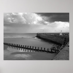 Stürmisches Bridlington Poster