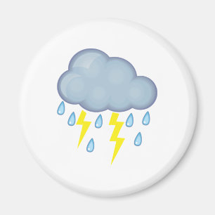 Stürmisches Wetter Magnet