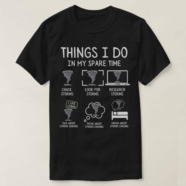 Sturmjäger Dinge, die ich in meiner Zeit Sturm CSH T-Shirt (Design vorne)