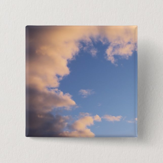 Sturmkanten - Wolken Button (Vorderseite)