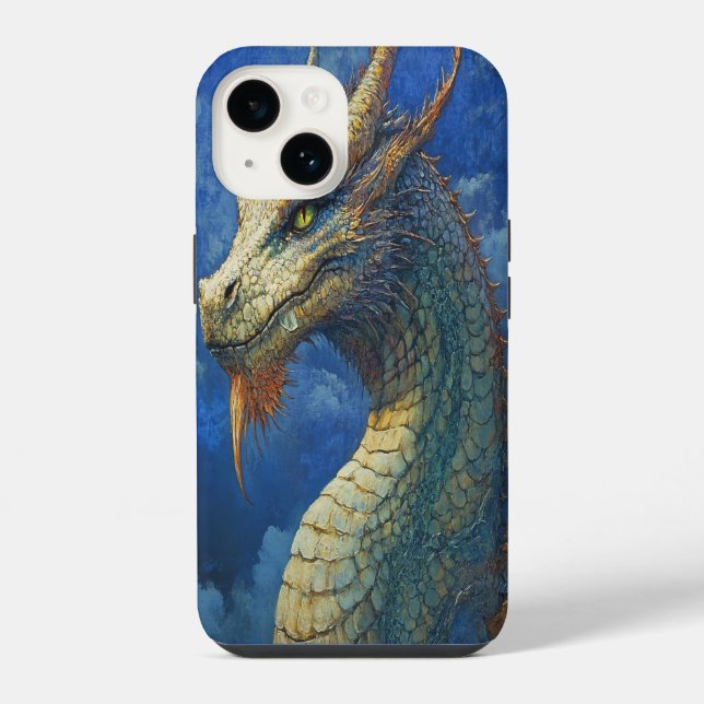 🐉 Sturmleiter-Drache iPhone 14 Hülle (Rückseite)