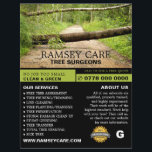 Sturmschaden - Baumchirurg - Arborist Flyer<br><div class="desc">Sturmschaden - Baumchirurg - Arboristischer Flyer der Werbung durch den Visitenkartenladen.</div>