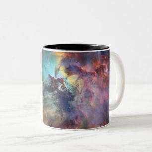 Sturmsee im Lagunennebel in Sagittarius Zweifarbige Tasse