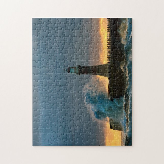 Sturmsee im Roker Jigsaw-Puzzle (Vertikal)