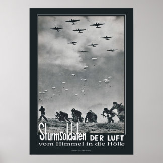 Sturmsoldat der Luft Poster