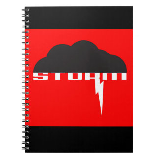 Sturmwolke Notizblock