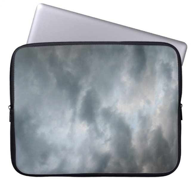 Sturmwolken brechen laptopschutzhülle (Vorderseite)
