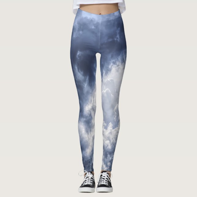 Sturmwolken Leggings (Vorderseite)