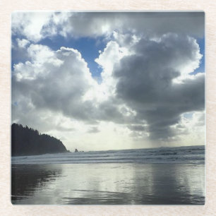 Sturmwolken, Oswald West Staat Beach oder Glasuntersetzer