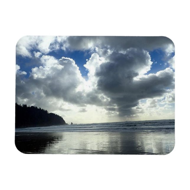 Sturmwolken, Oswald West Staat Beach oder Magnet (Horizontal)