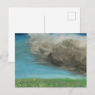 Sturmwolken Postkarte