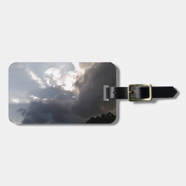 Sturmwolken rollen hinein gepäckanhänger (Vorderseite horizontal)