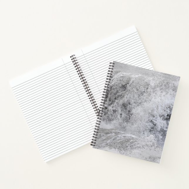 Sturmy Wave Crashing Notizbuch (Innenseite)