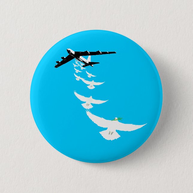 Sturzbomber des FriedensB52 Button (Vorderseite)