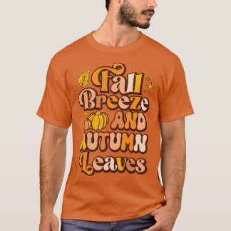 Sturzbrise und Herbstblätter T-Shirt