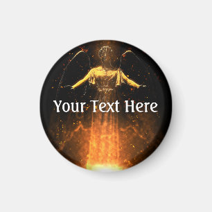 Sturzflug von den Flammen Magnet