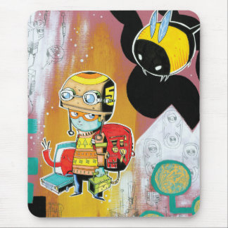 Sturzhelm-Junge Mousepad