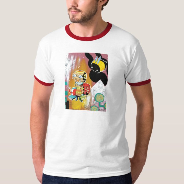 Sturzhelm-Jungen-Shirt T-Shirt (Vorderseite)