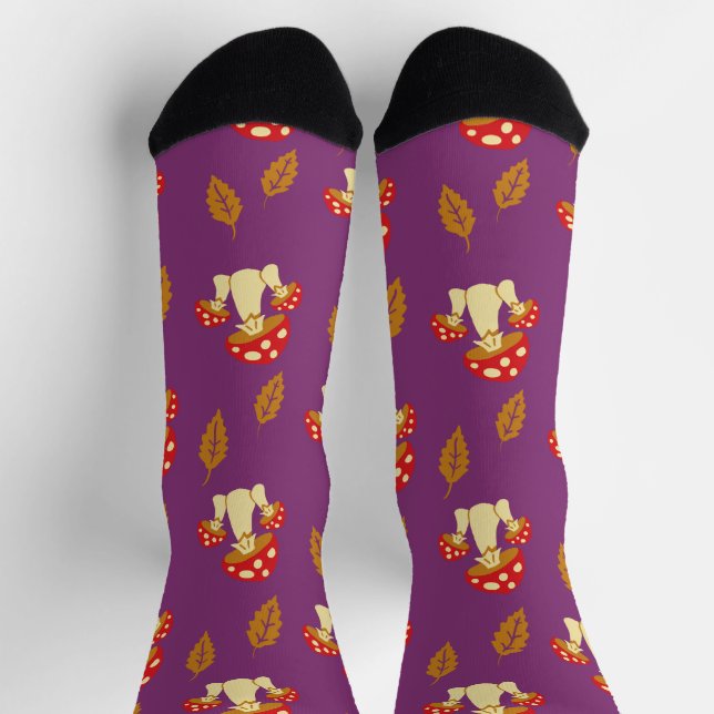Sturzpilz Socken (Oben)