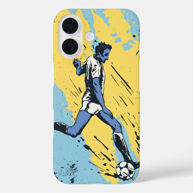 Sturzstoß iPhone 16 Hülle (Rückseite)