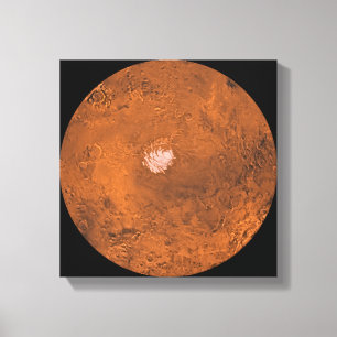 Stute Australe Region von Mars Leinwanddruck