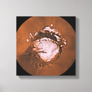 Stute Boreum Region von Mars Leinwanddruck