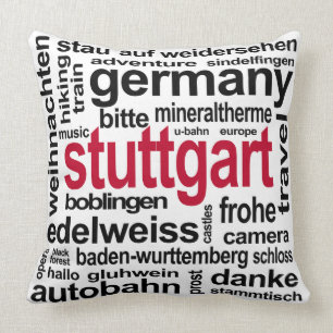 Stuttgart-Akzentkissen Kissen