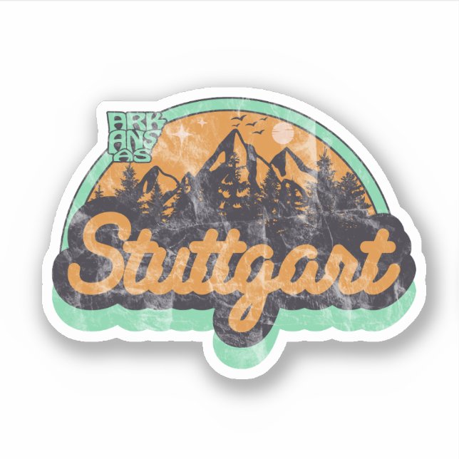 Stuttgart, Arkansas Sticker (Vorderseite)