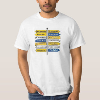 Stuttgart-Bereich Signage-T - Shirt