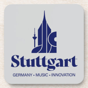 Stuttgart Deutschland Europa Getränkeuntersetzer