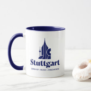 Stuttgart Deutschland Europa Tasse