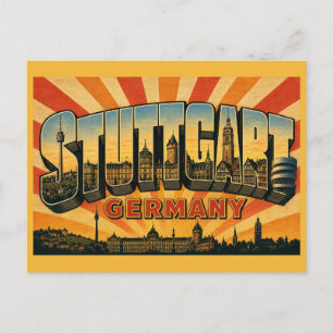 Stuttgart Deutschland Fernsehturm Postkarte