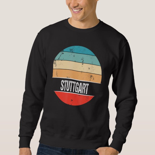 Stuttgart Deutschland - Stadtreise Sweatshirt (Vorderseite)