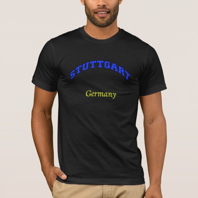 Stuttgart Deutschland T - Shirt (Vorderseite)